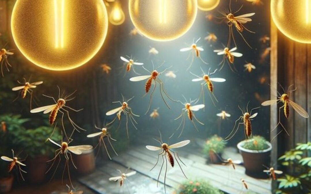 Are mosquitoes attracted to light